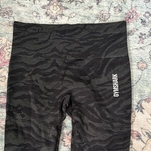 Gymshark Black Textured Leggings